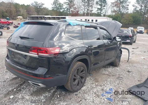 2021 Volkswagen Atlas 3.6L V6 Se W/Technology from USA, damaged, VIN 1V2JR2CA1MC596037